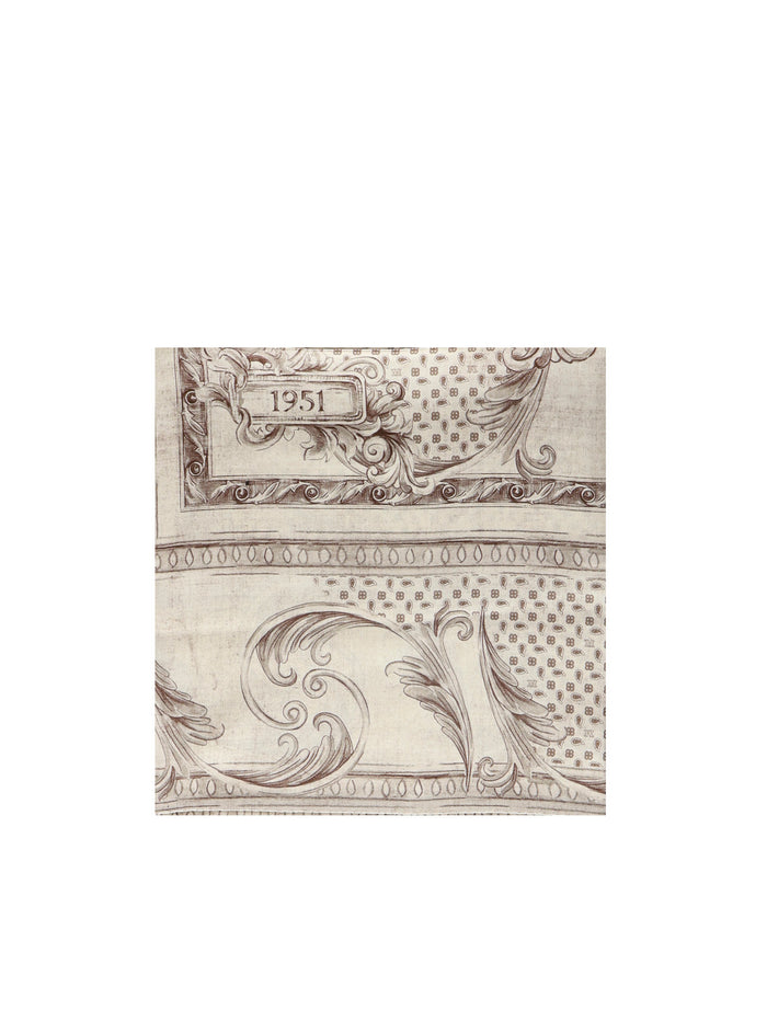Max Mara Scarfs White Silk