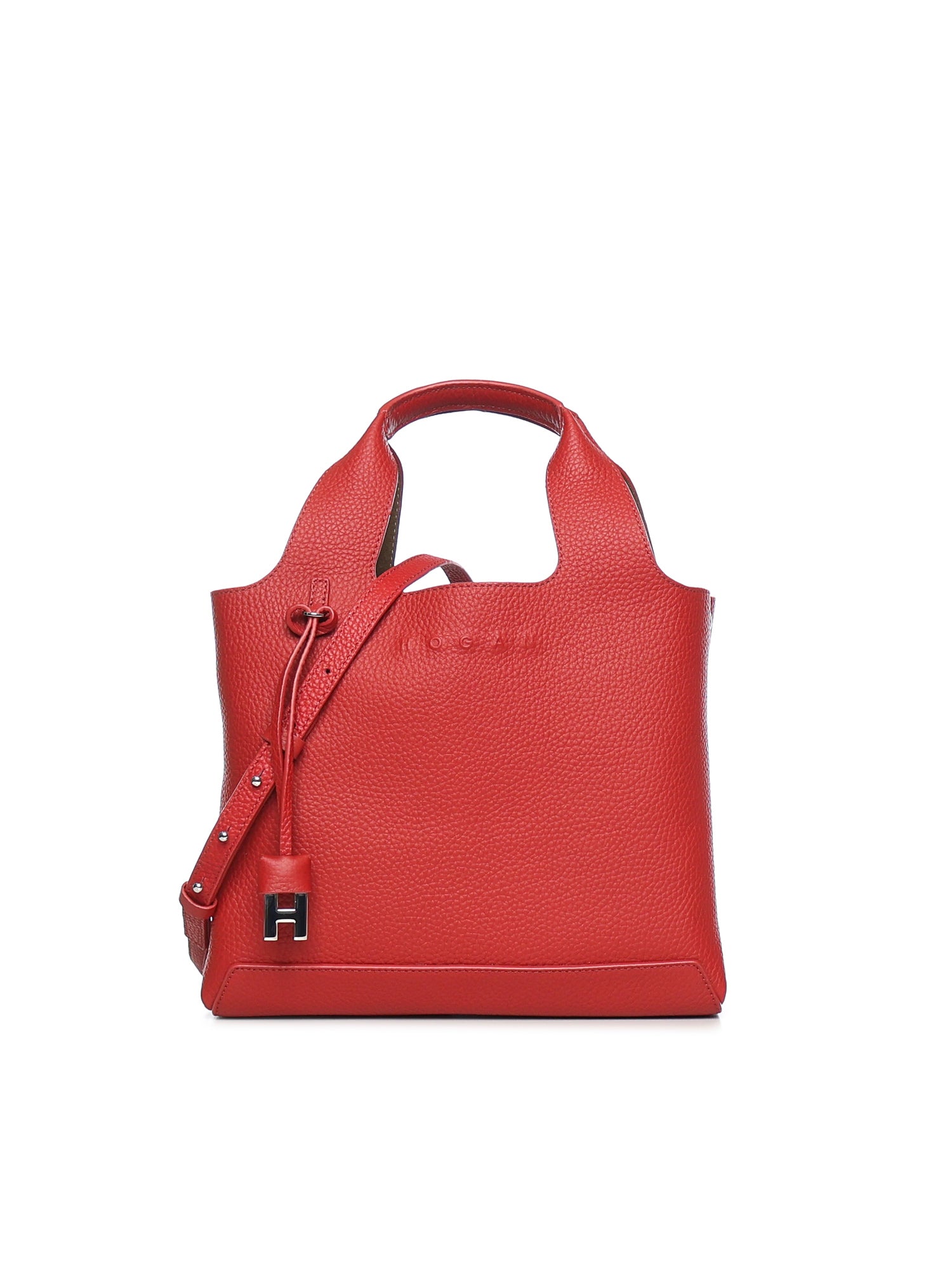 Hogan Bags Rhythmic Red Calfskin