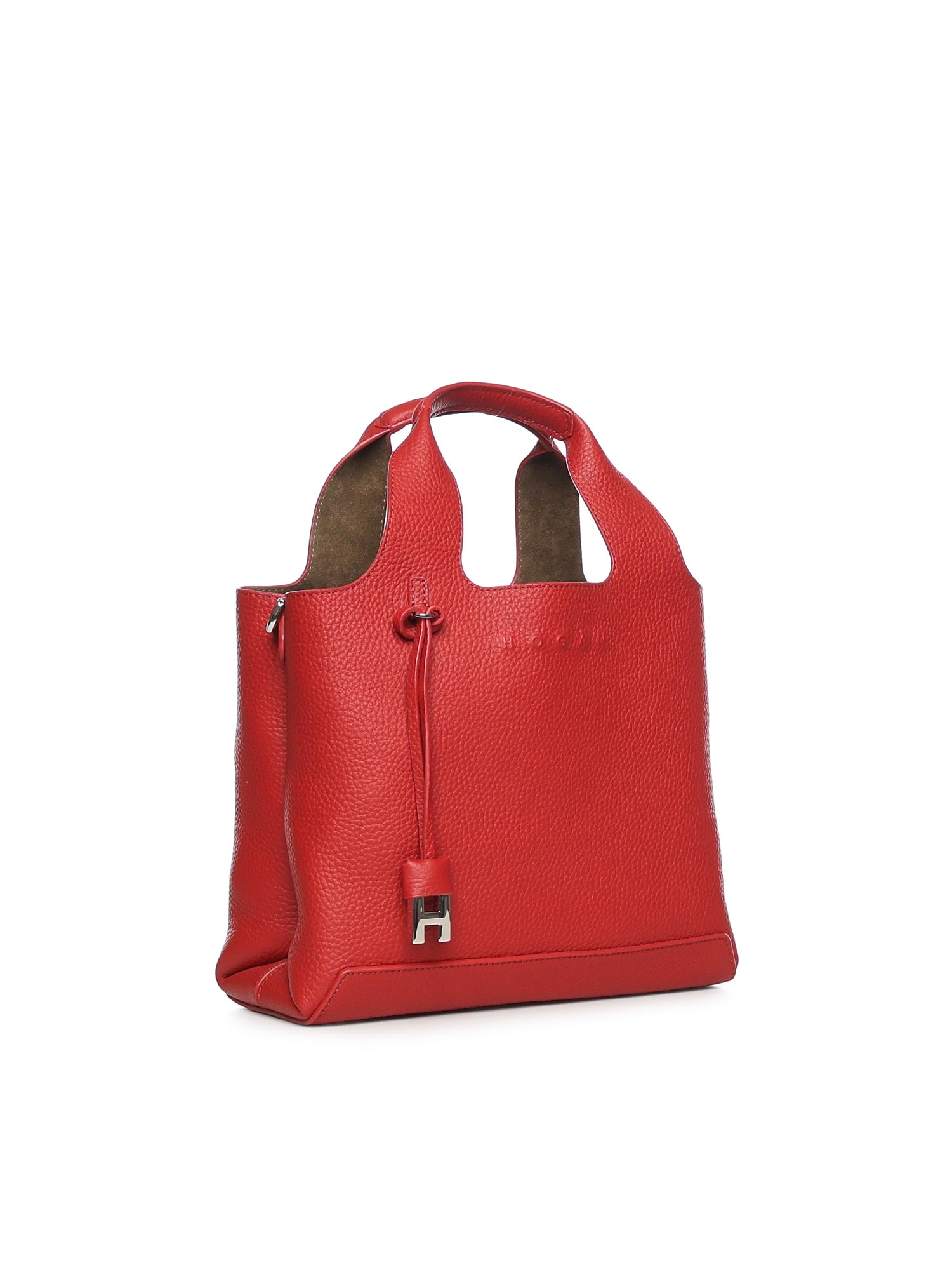 Hogan Bags Rhythmic Red Calfskin