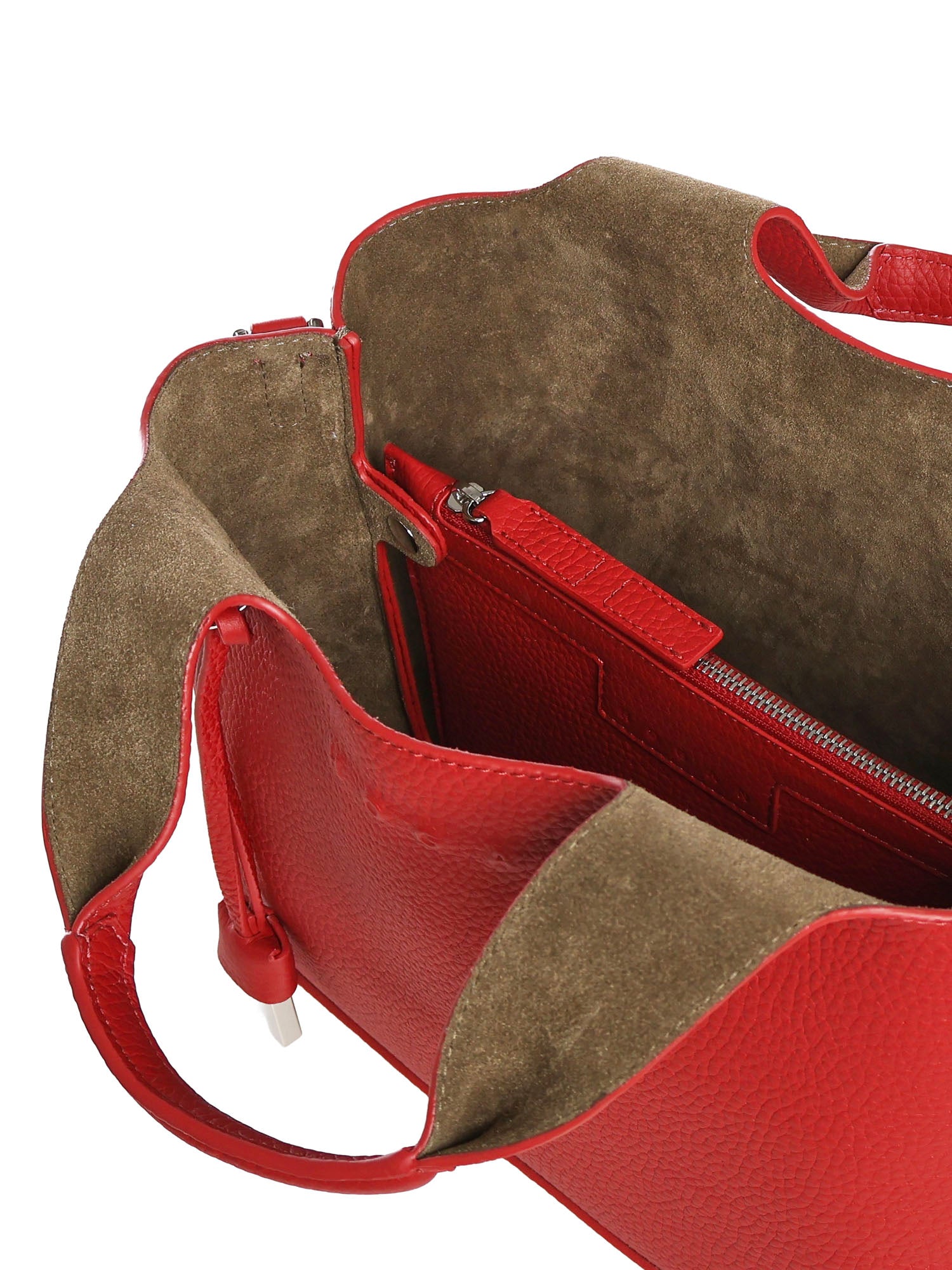 Hogan Bags Rhythmic Red Calfskin