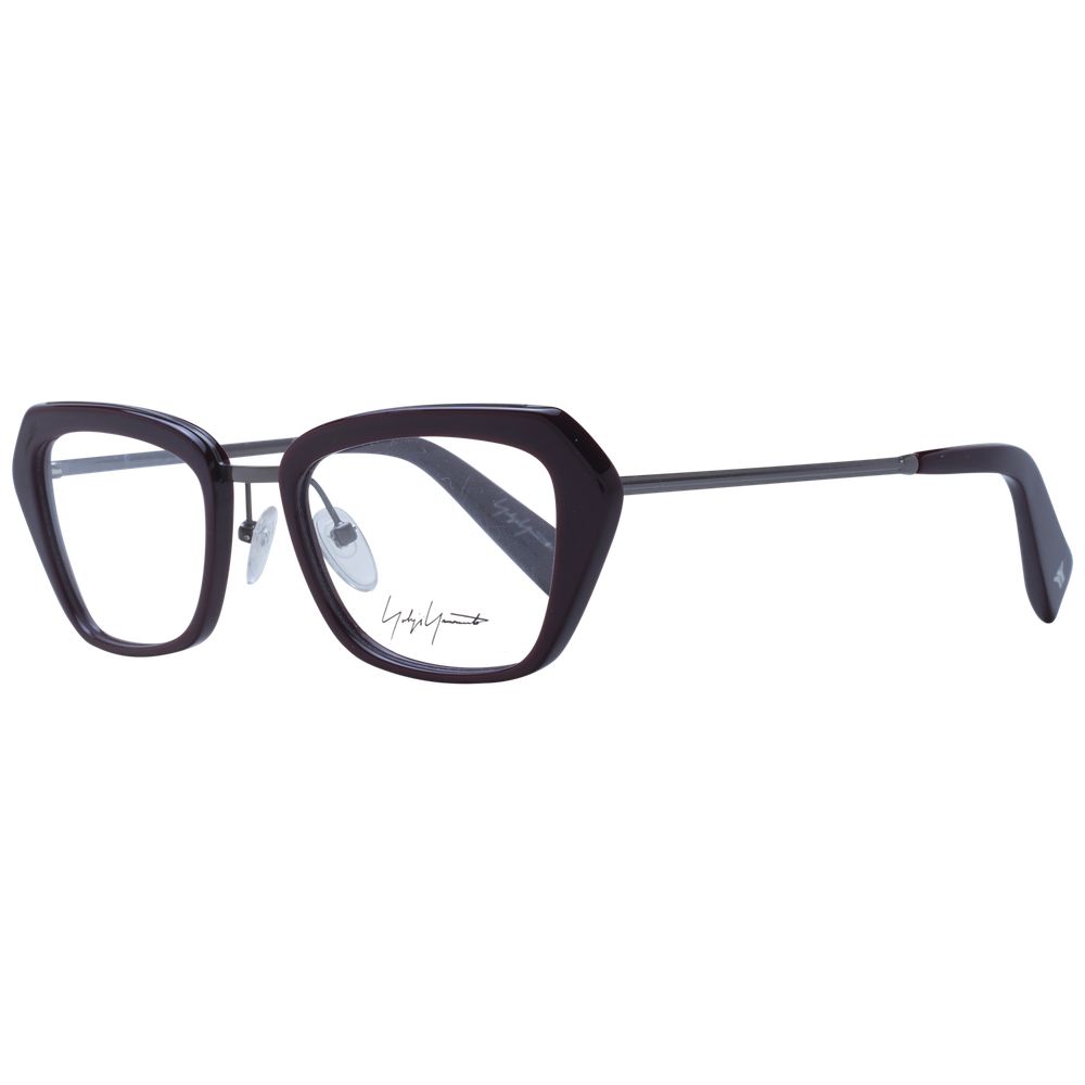 Burgundy Metal & Plastic Glasses (frames) Accessory