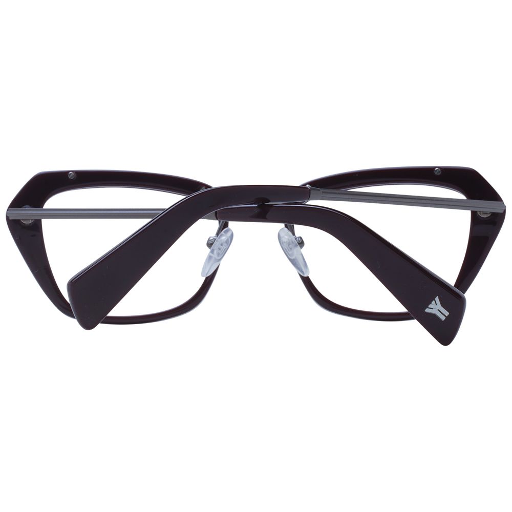Burgundy Metal & Plastic Glasses (frames) Accessory