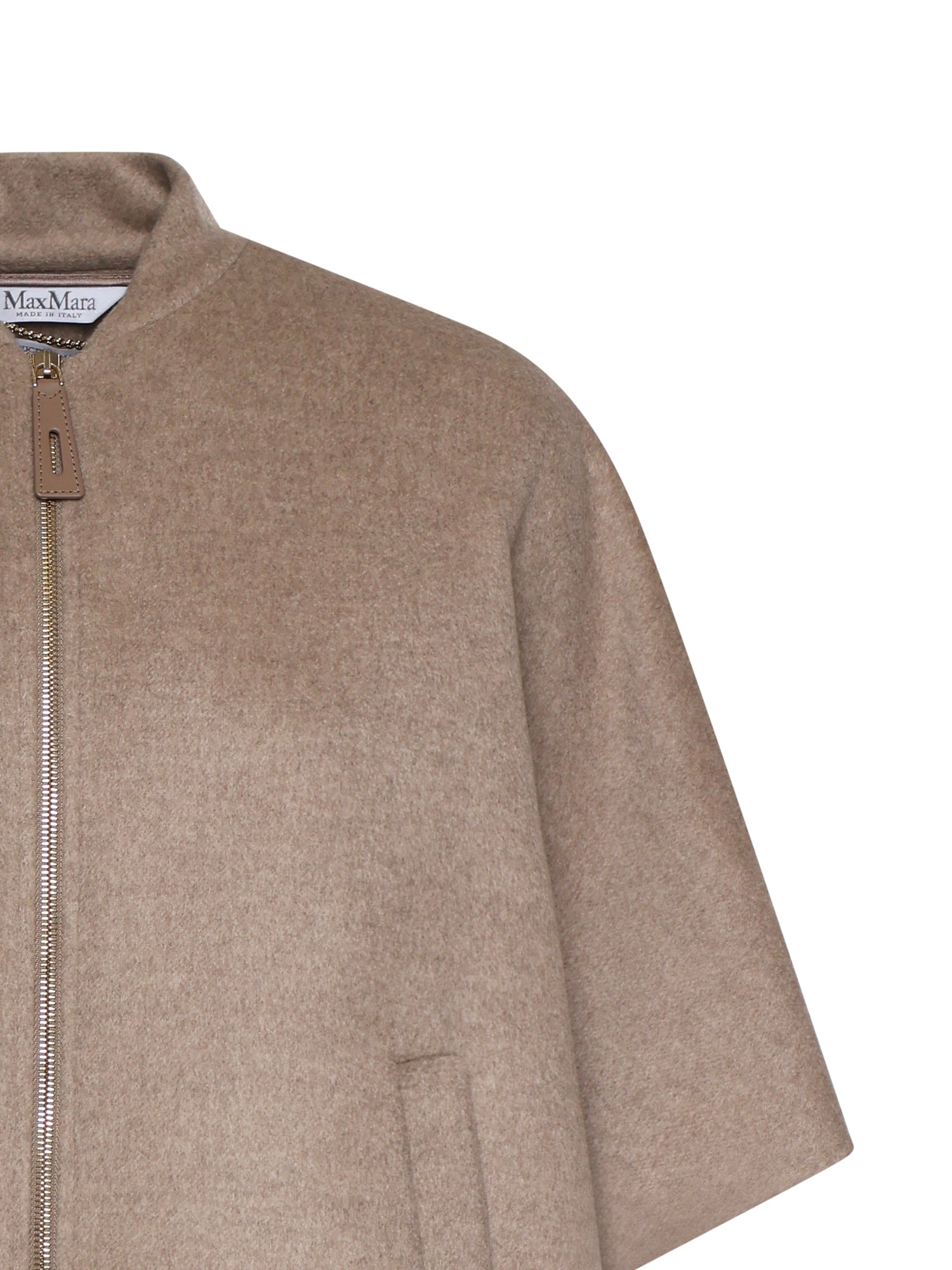 Max Mara Jackets Havana Bronze Brown Cashmere