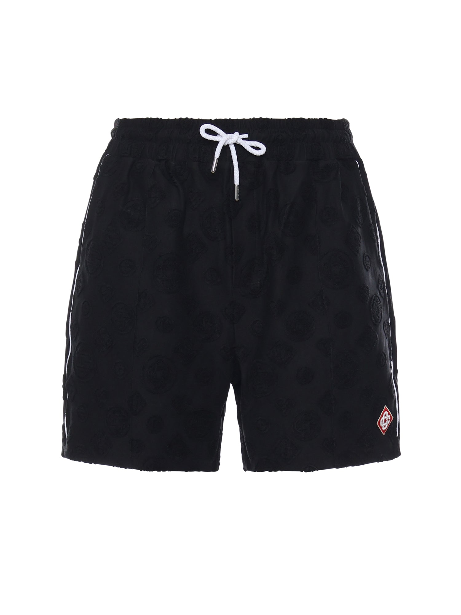 Casablanca Shorts Black Cotton