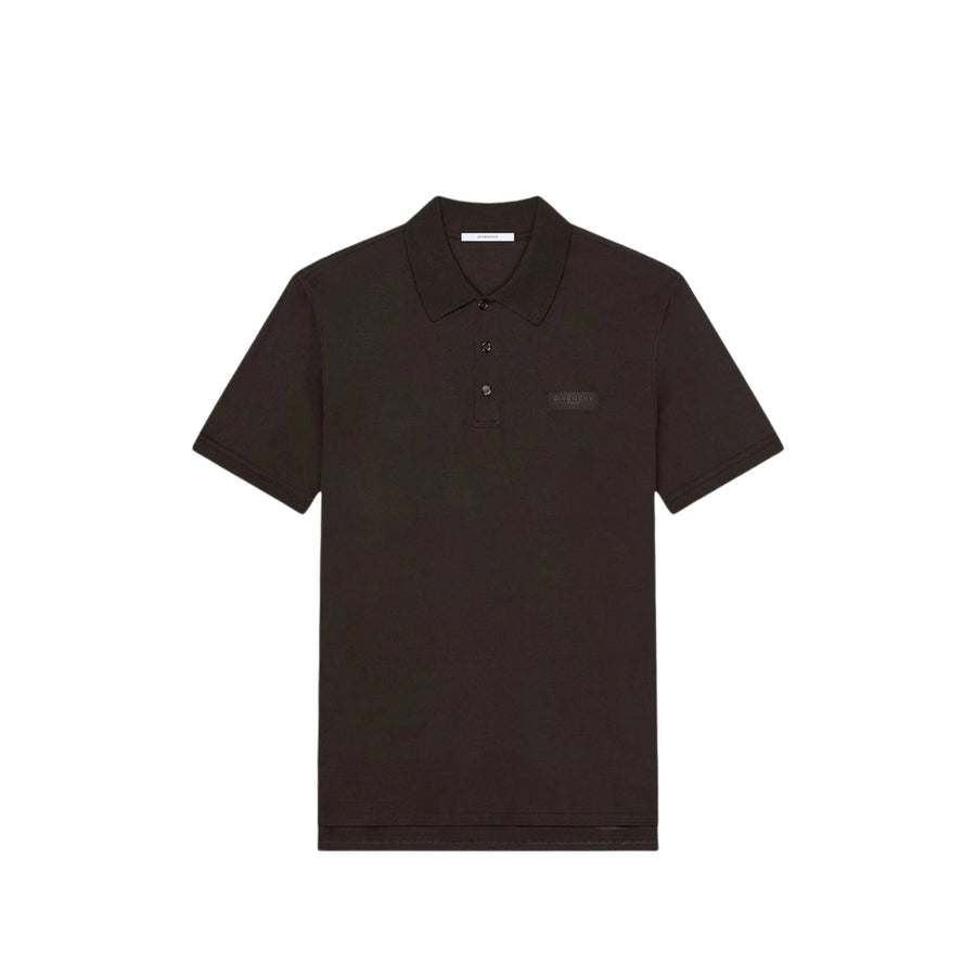 Cotton Polo Shirt Black T-shirts And Polos