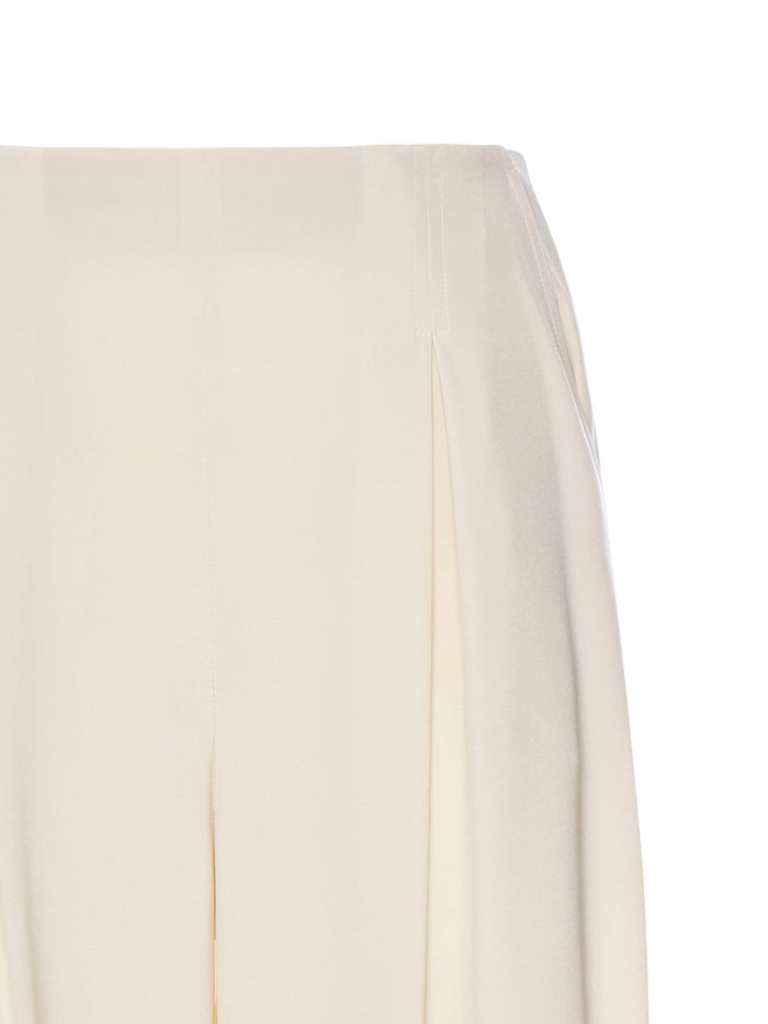 Max Mara RTW White Silk