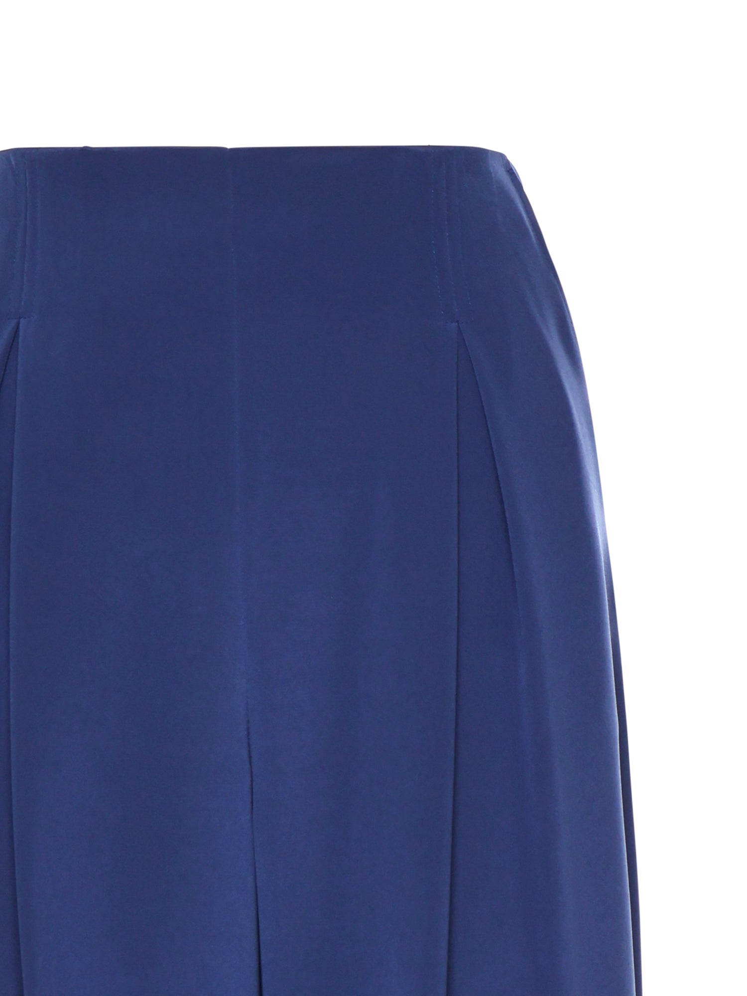 Max Mara RTW Blue Silk