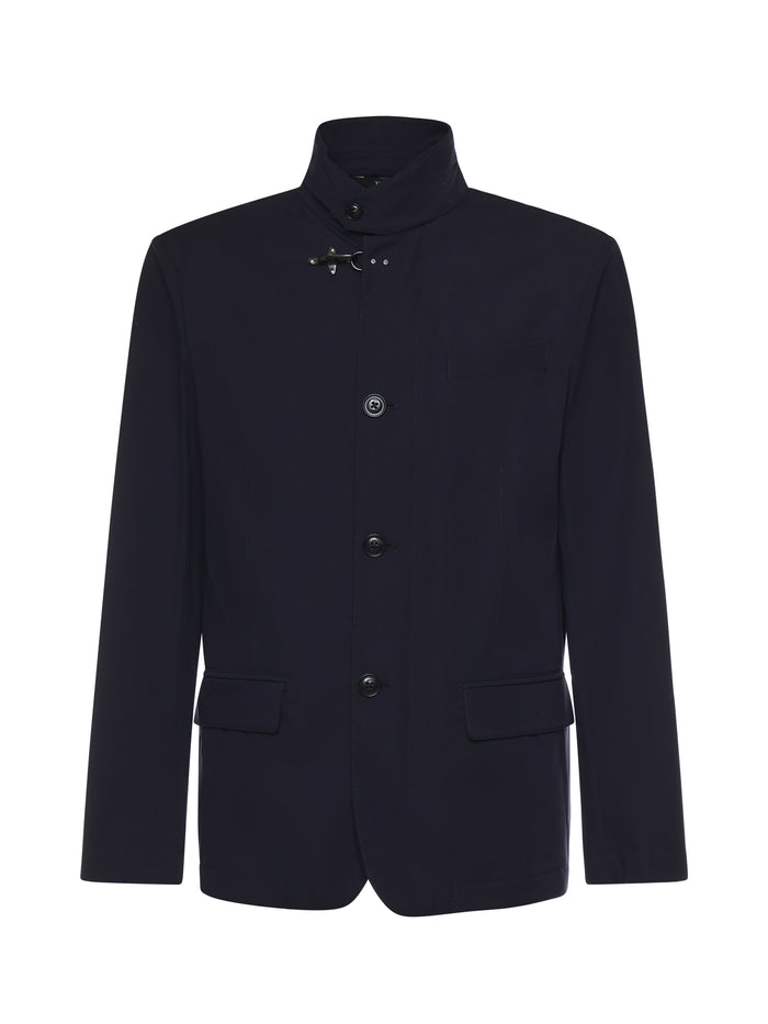 Fay Jackets Blue Polyamide