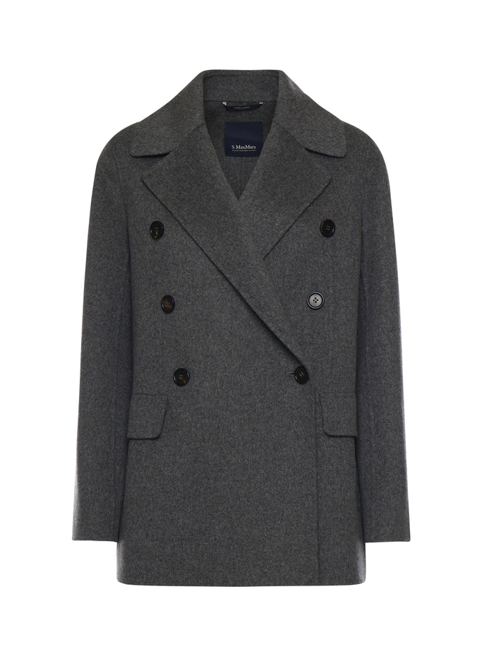 S Max Mara Jackets Pearl Gray Virgin Wool