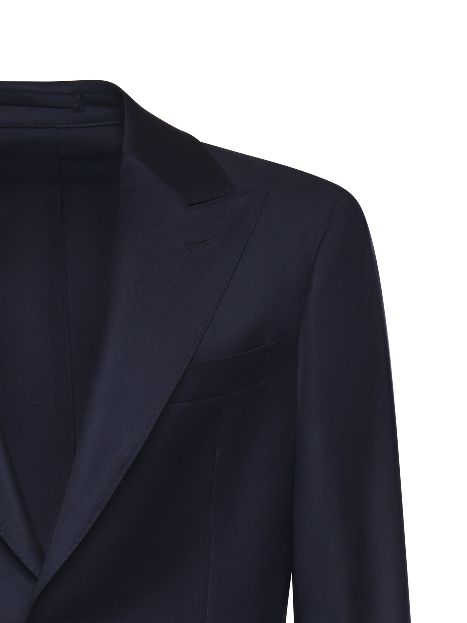 Luigi Bianchi Jackets Blue Virgin Wool