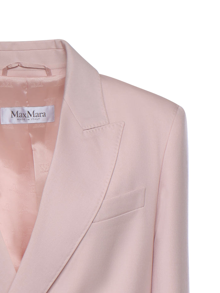 Max Mara Jackets Beige Pink Virgin Wool