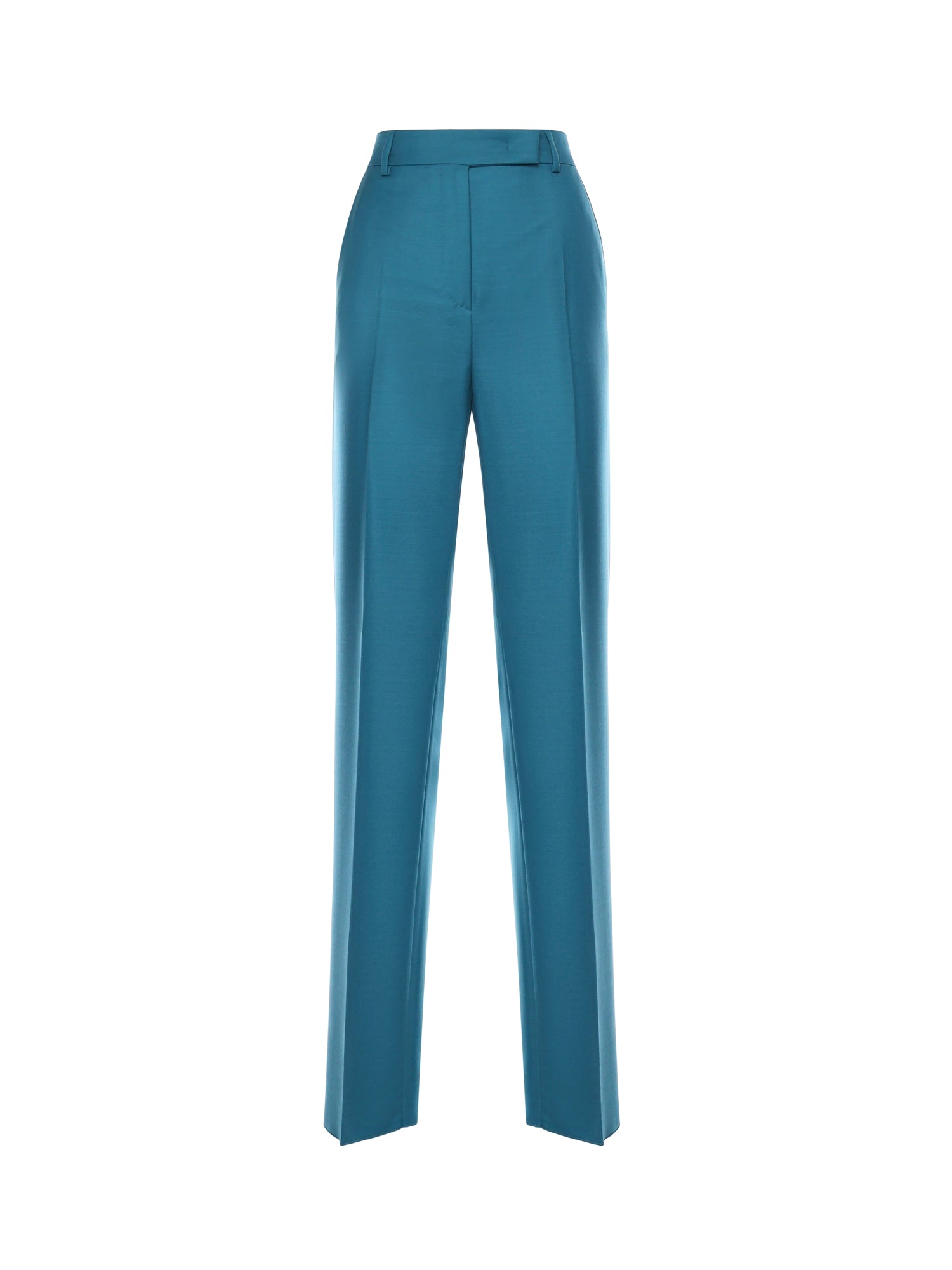 Max Mara RTW Turquoise Virgin Wool