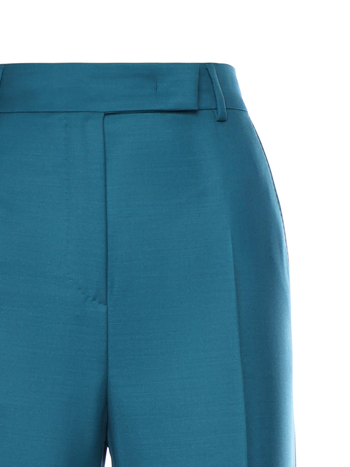 Max Mara RTW Turquoise Virgin Wool
