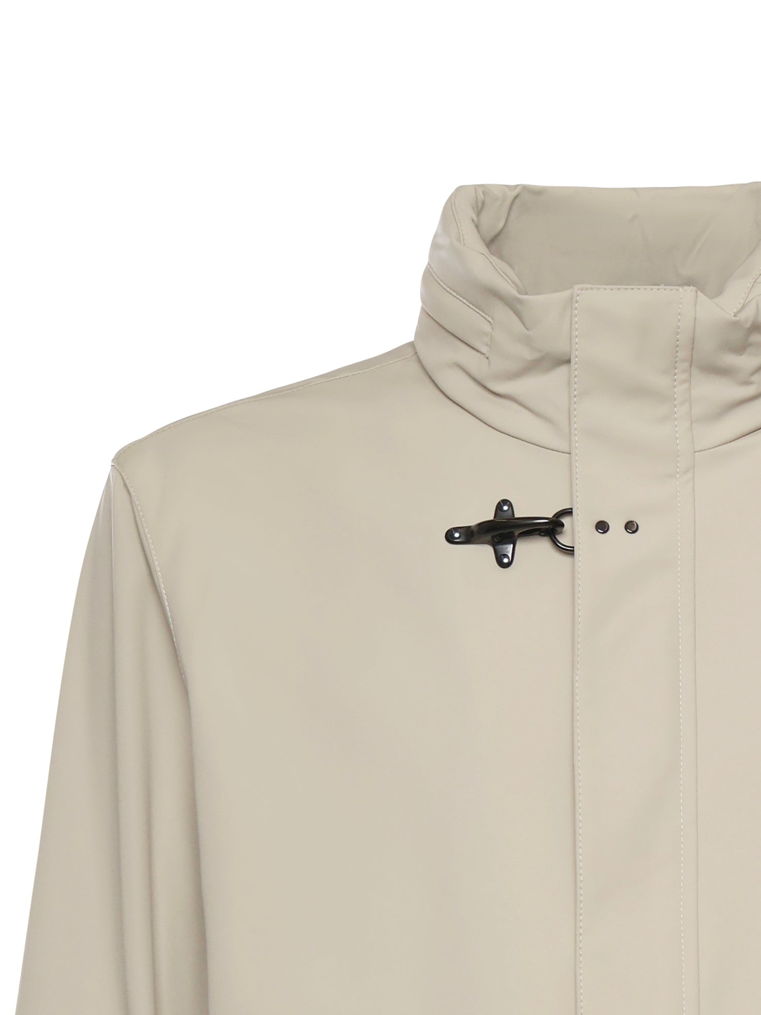 Fay Coats Beige Polyamide