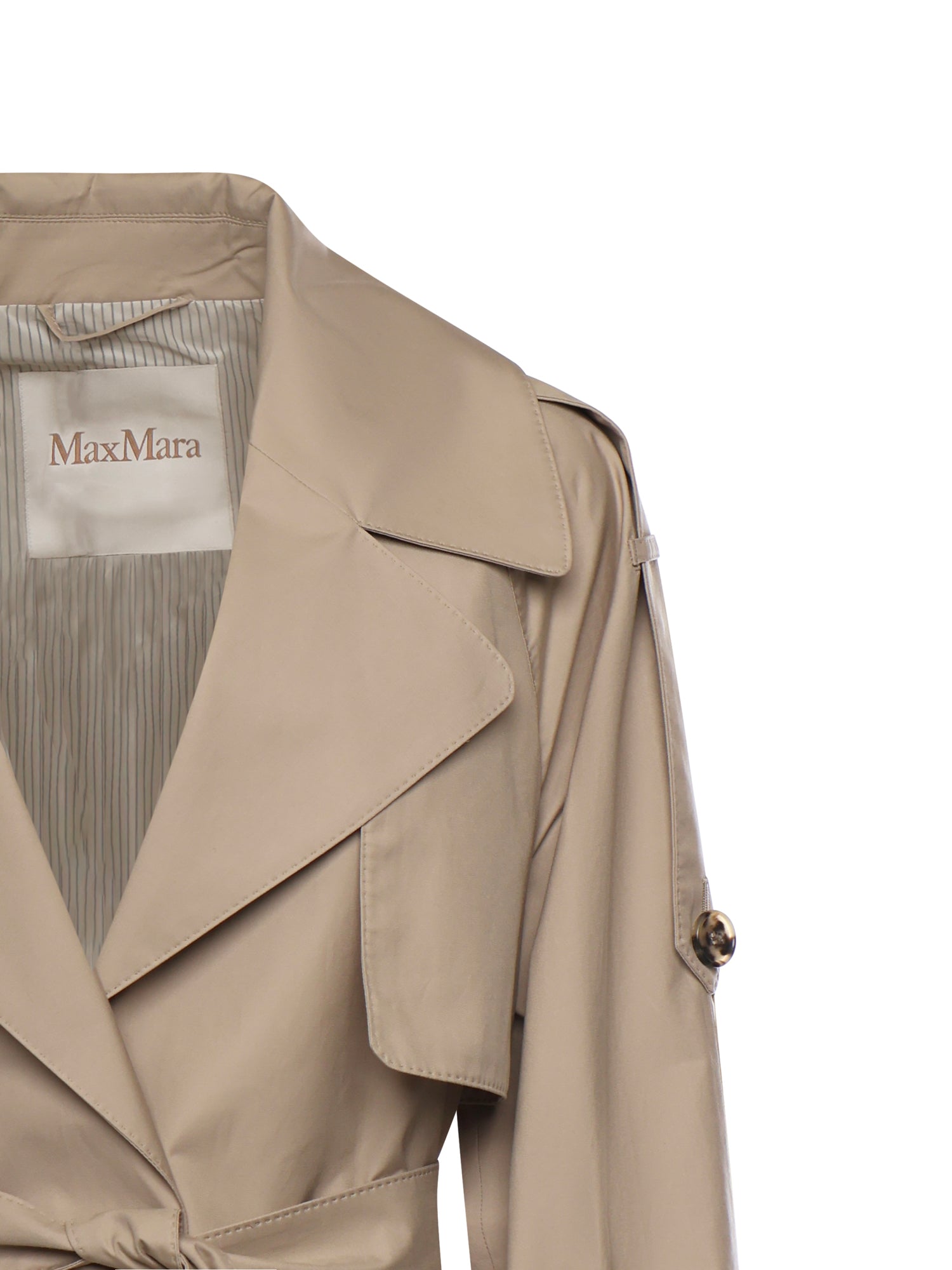 MAX MARA THE CUBE Coats Sand Cotton
