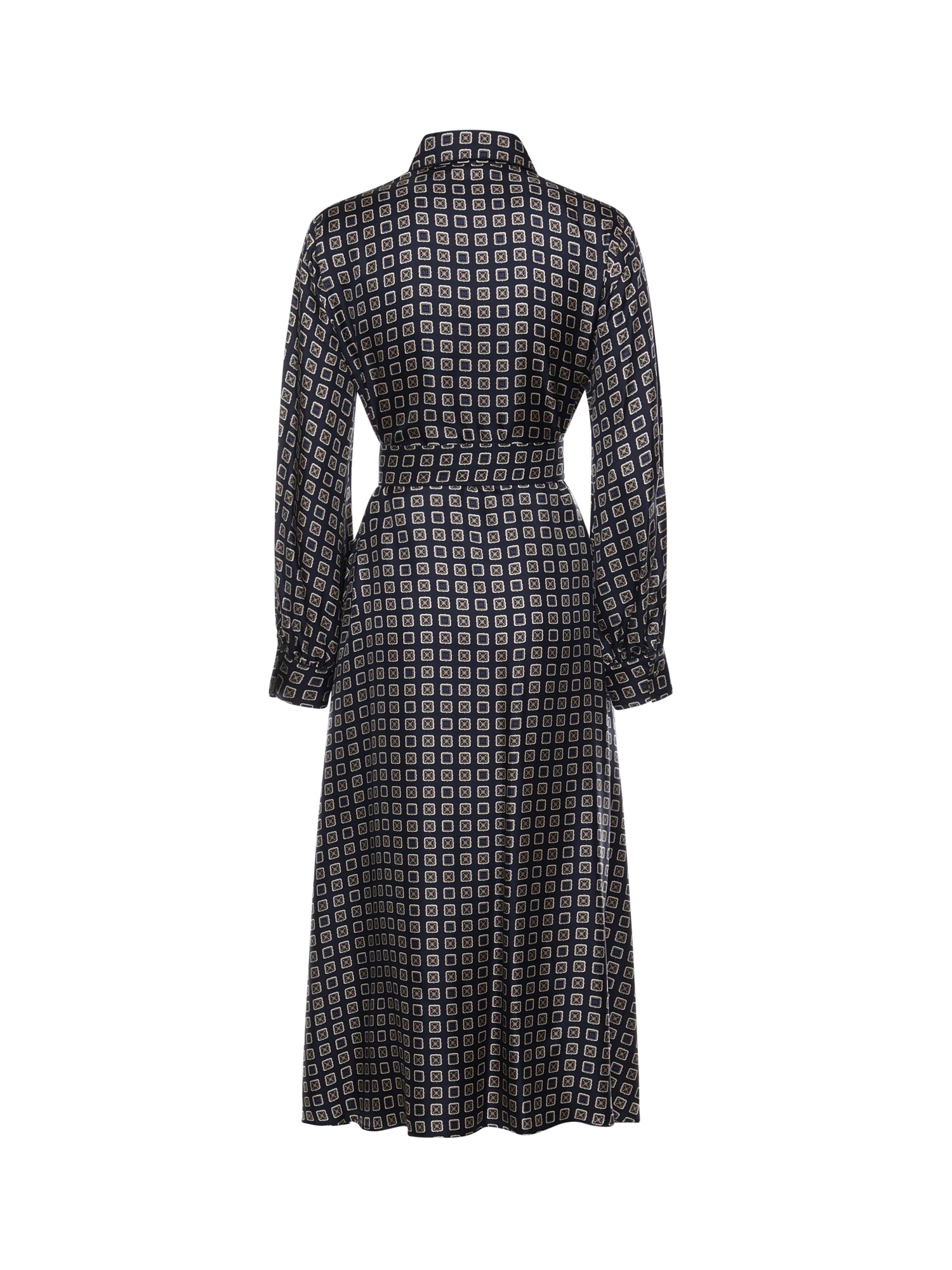 Max Mara Dresses Blue Silk