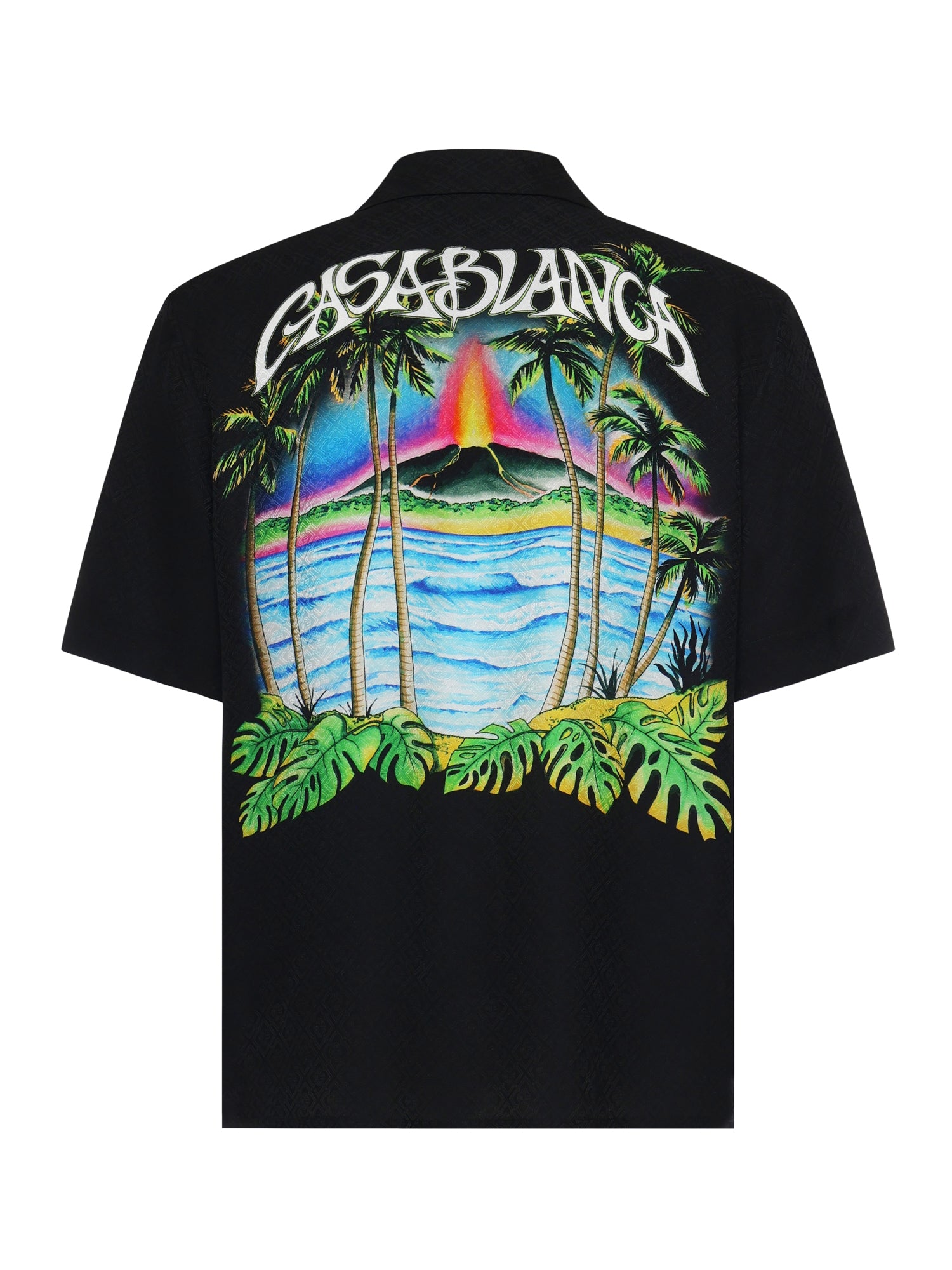Casablanca Shirts Black Silk