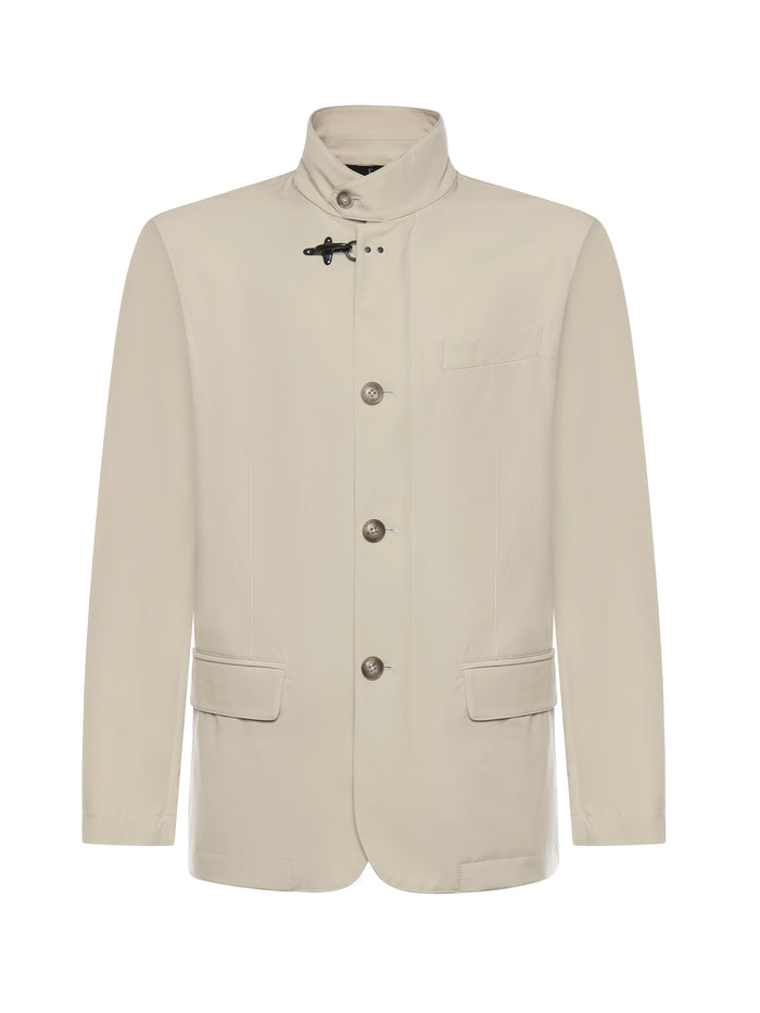 Fay Jackets Beige Polyamide