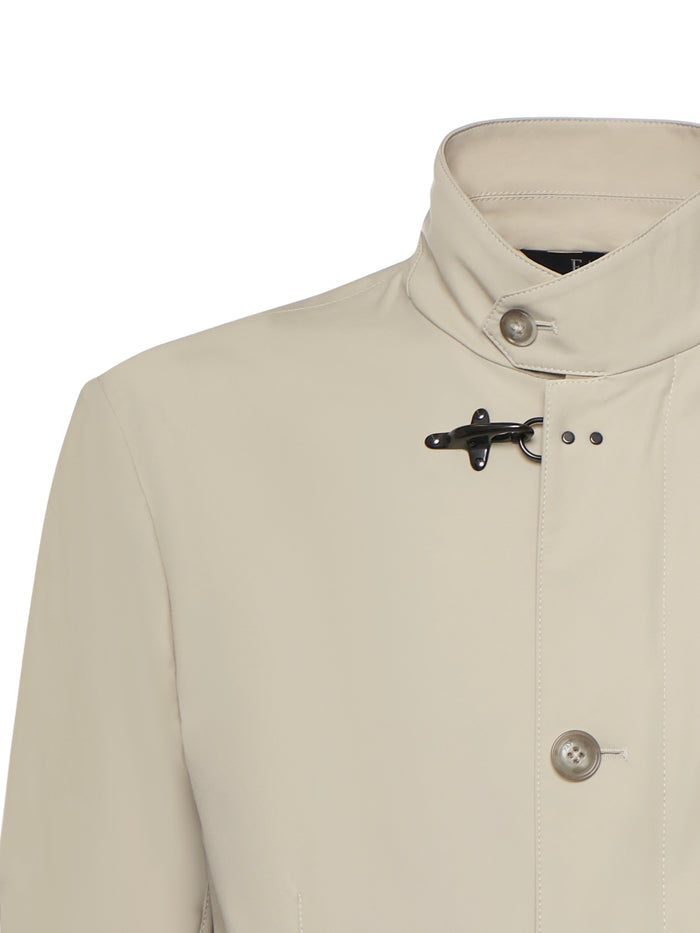 Fay Jackets Beige Polyamide