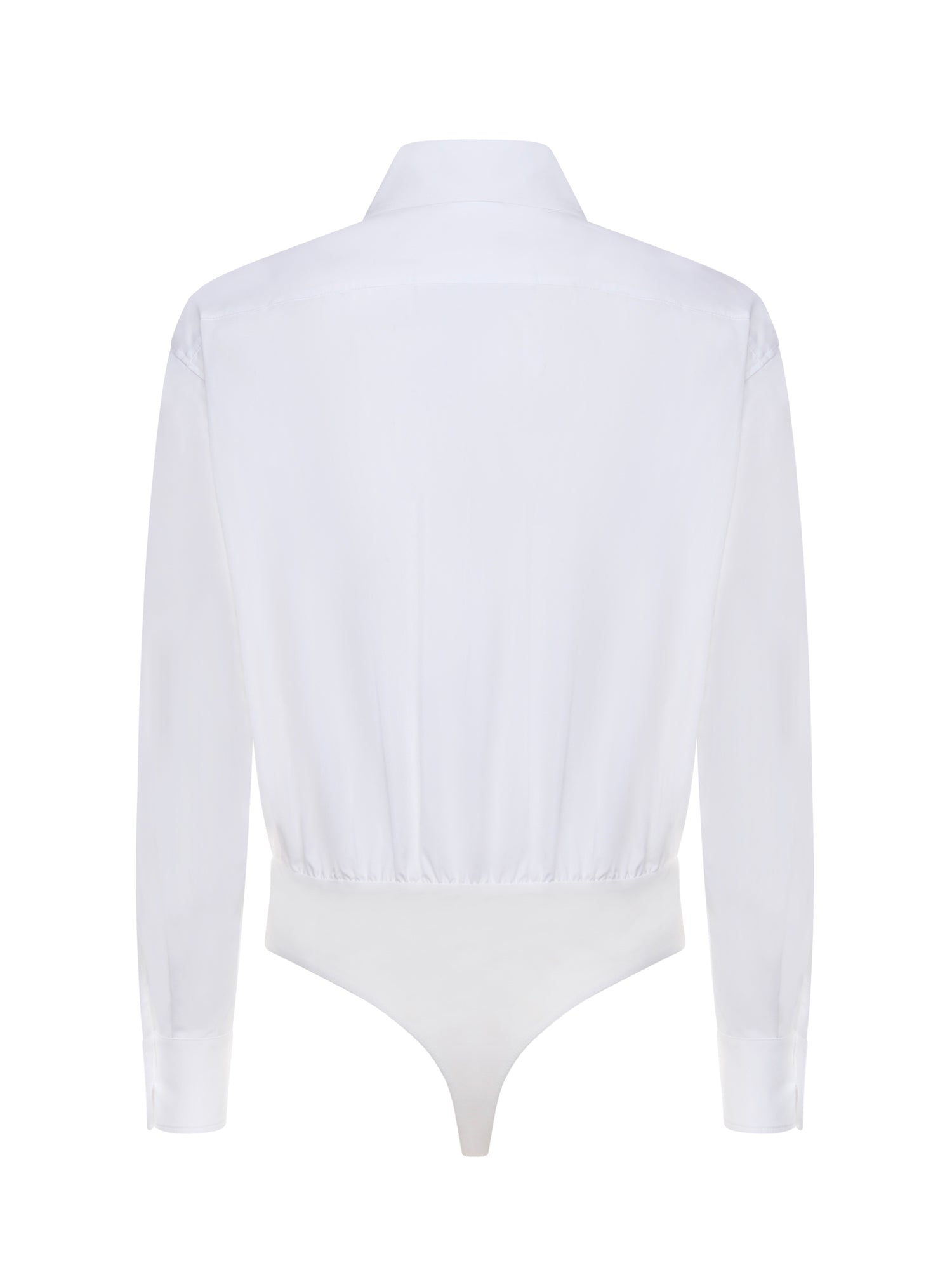 Max Mara Top Optical White Cotone