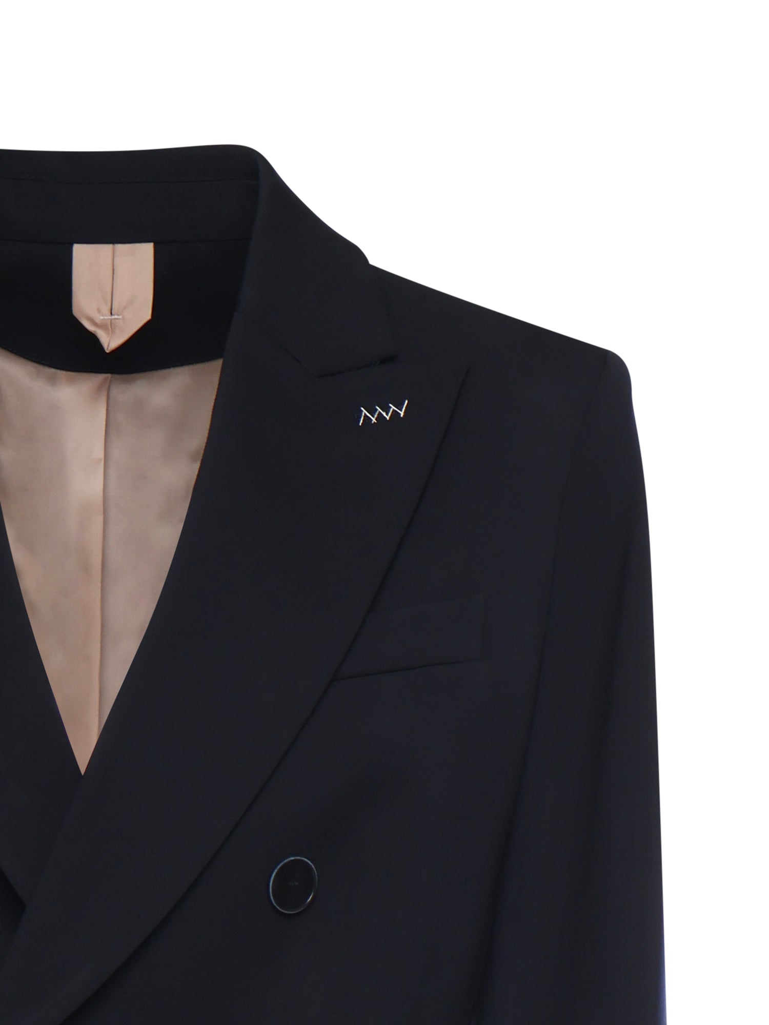 Max Mara Jackets Blue Virgin Wool