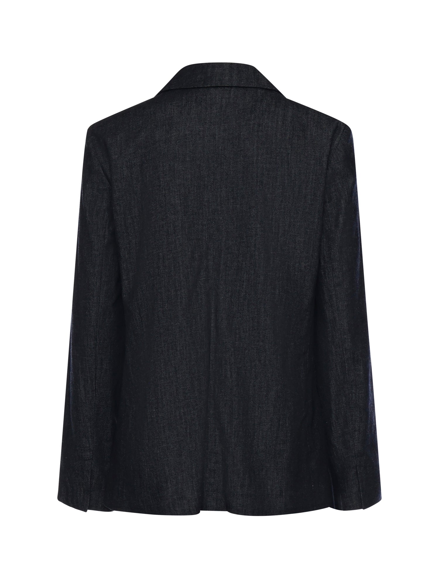 S MAX MARA Jackets Blue Cotton
