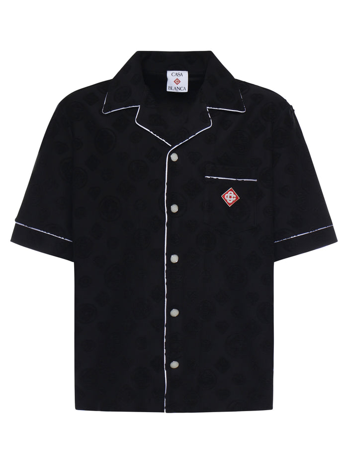 Casablanca Shirts Black Cotton