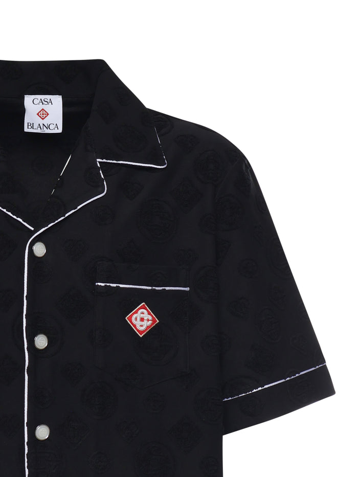 Casablanca Shirts Black Cotton