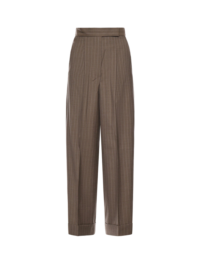 Max Mara RTW Hazelnut Virgin Wool