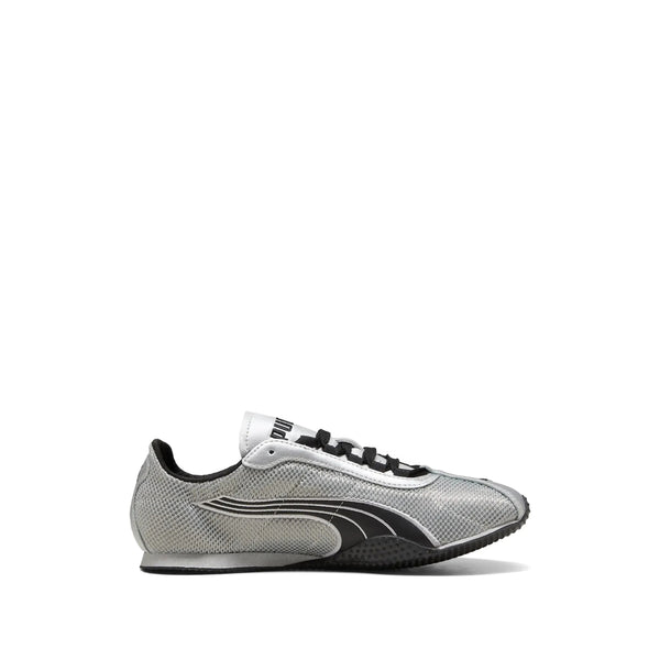 Sneakers Silver Outer: Calf Leather Trainers