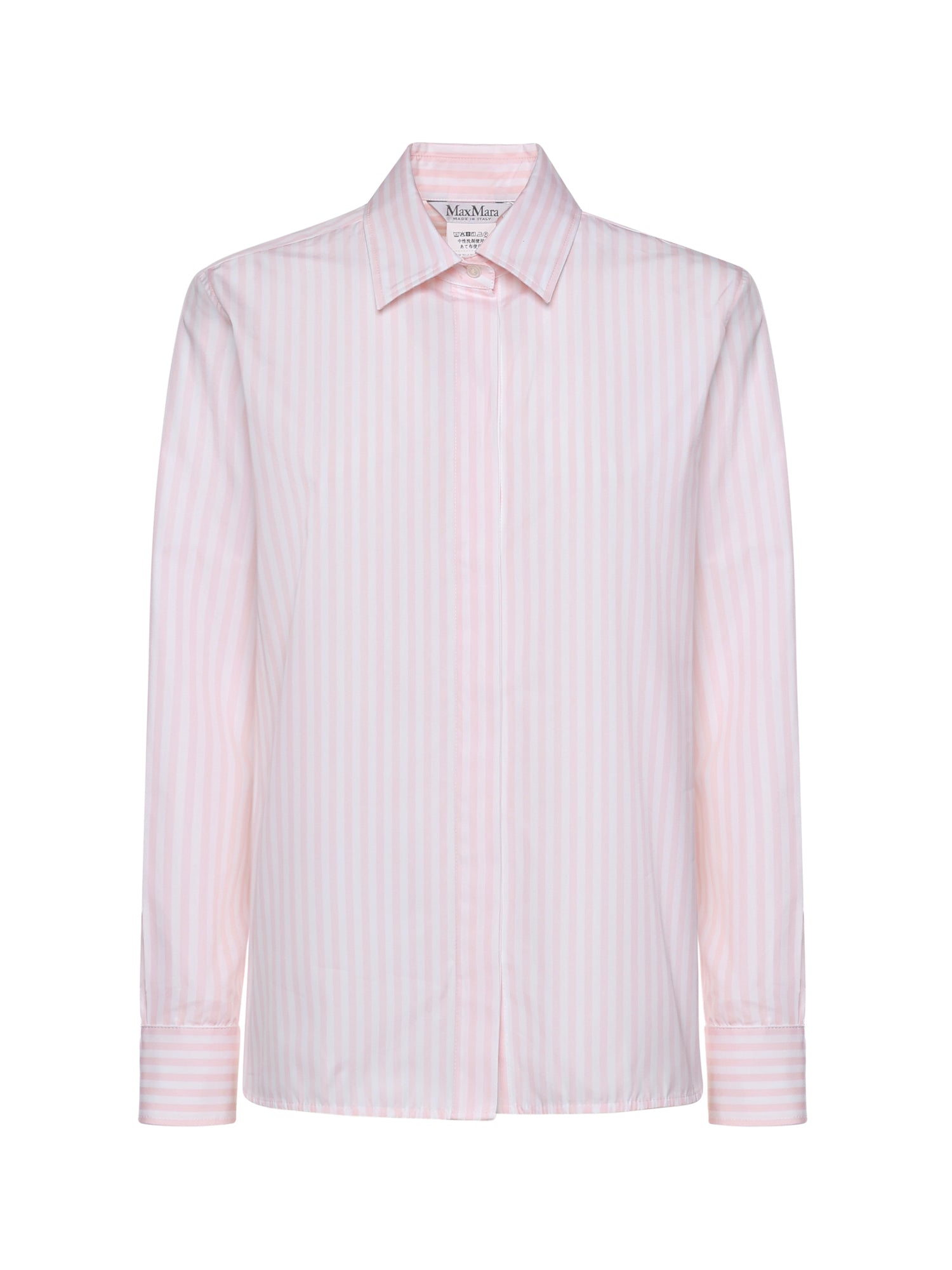 Max Mara Shirts Pink Cotton
