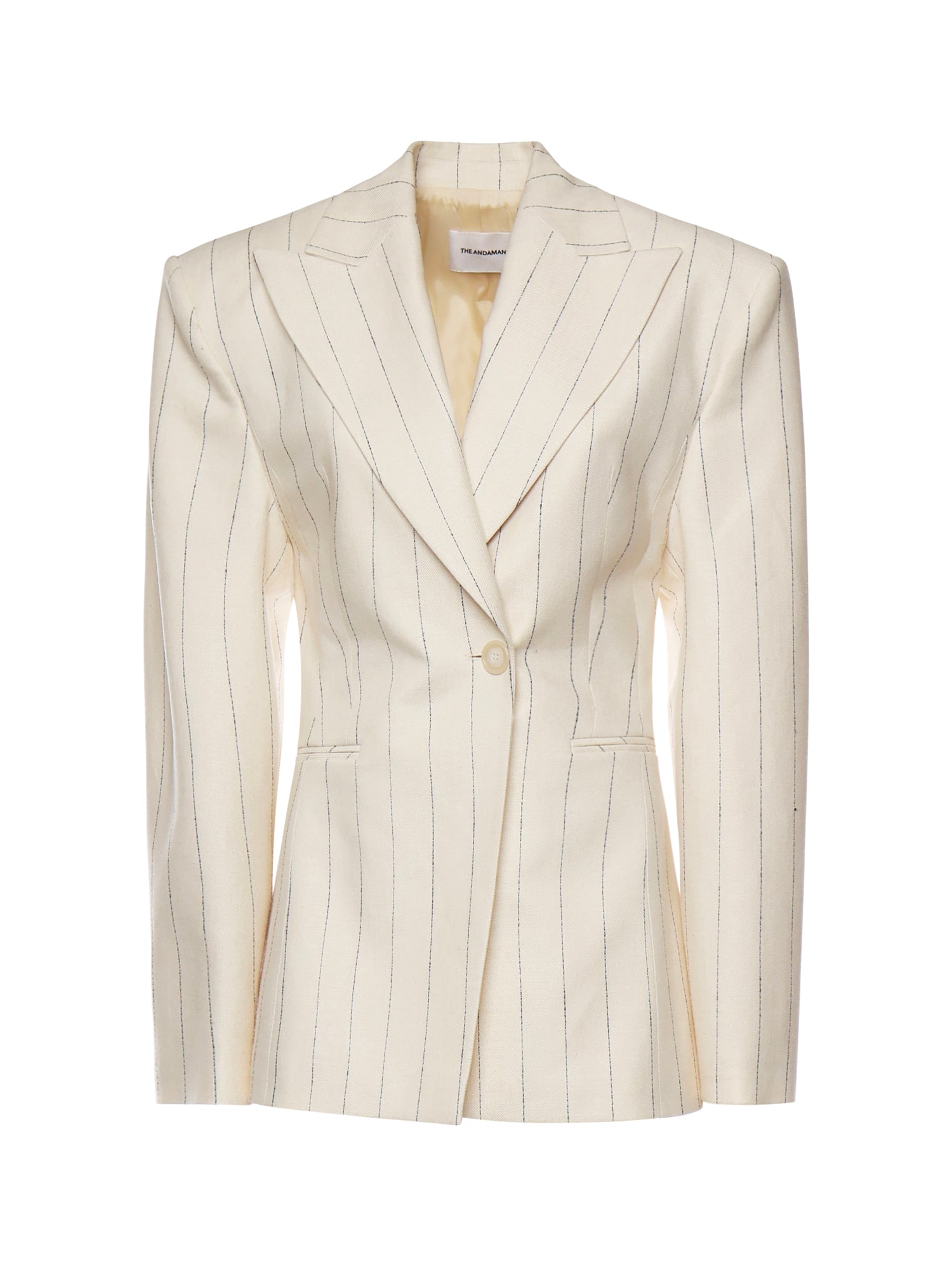 The Andamane Jackets Milk/black Viscose