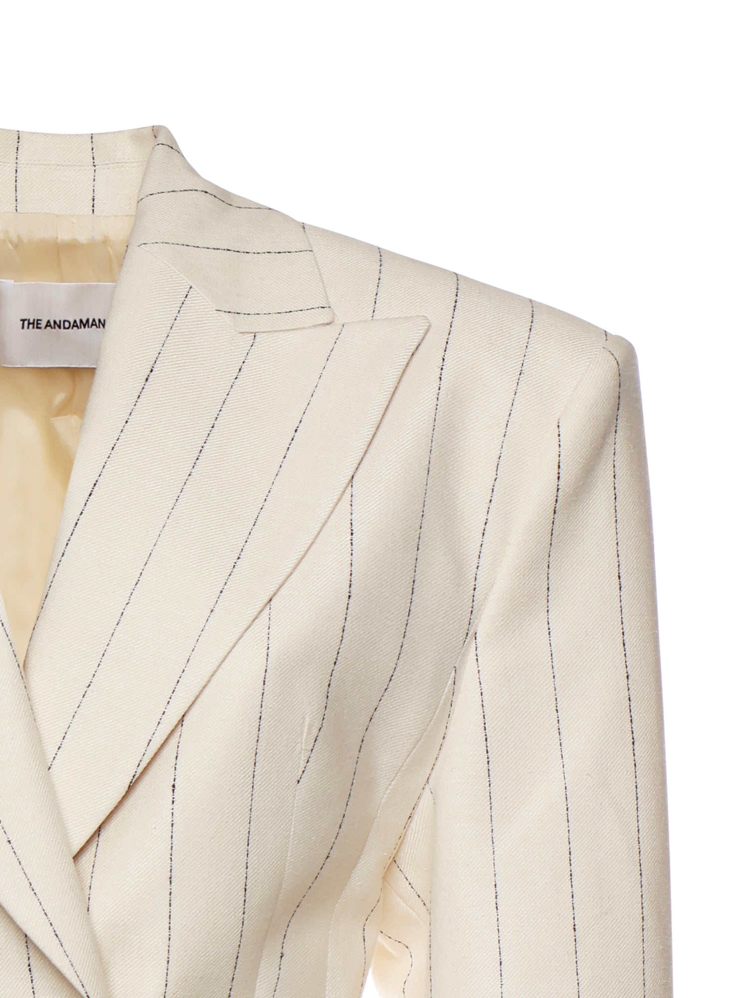 The Andamane Jackets Milk/black Viscose