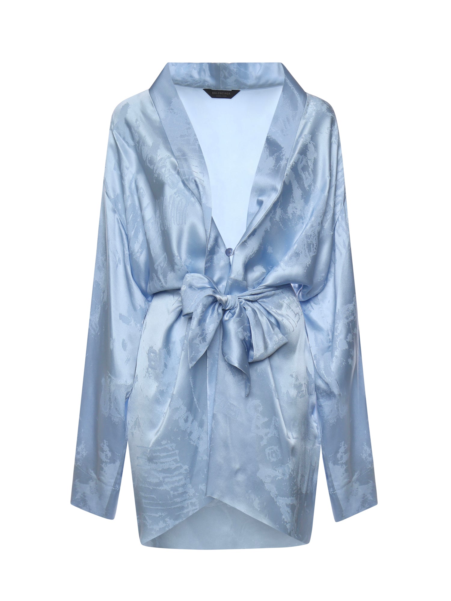 Balenciaga Dresses Blue Silk