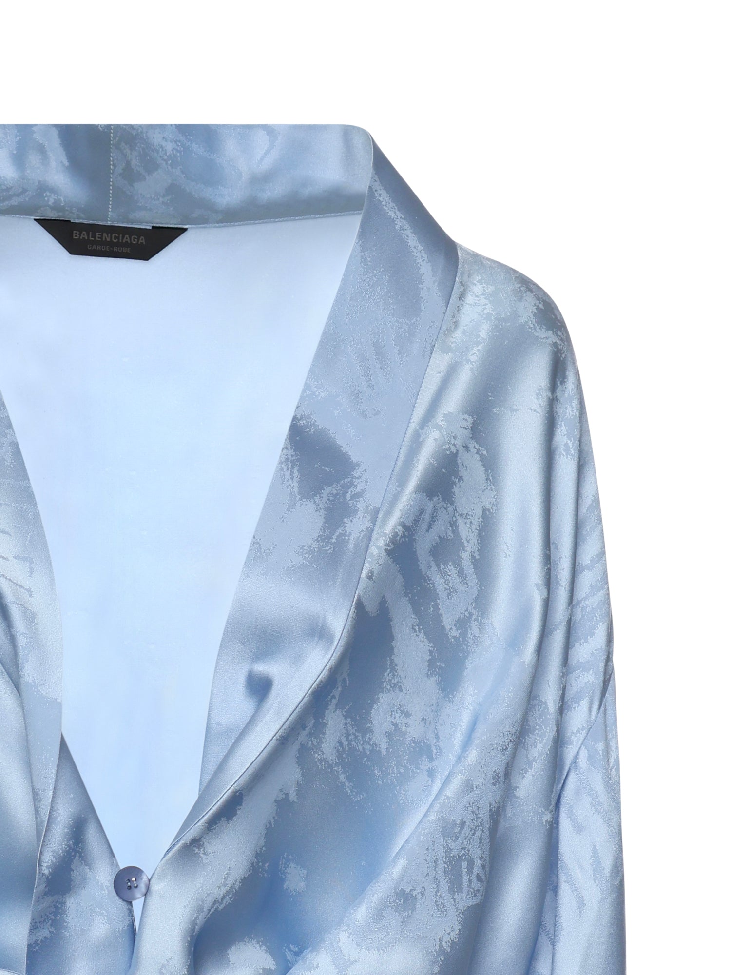 Balenciaga Dresses Blue Silk