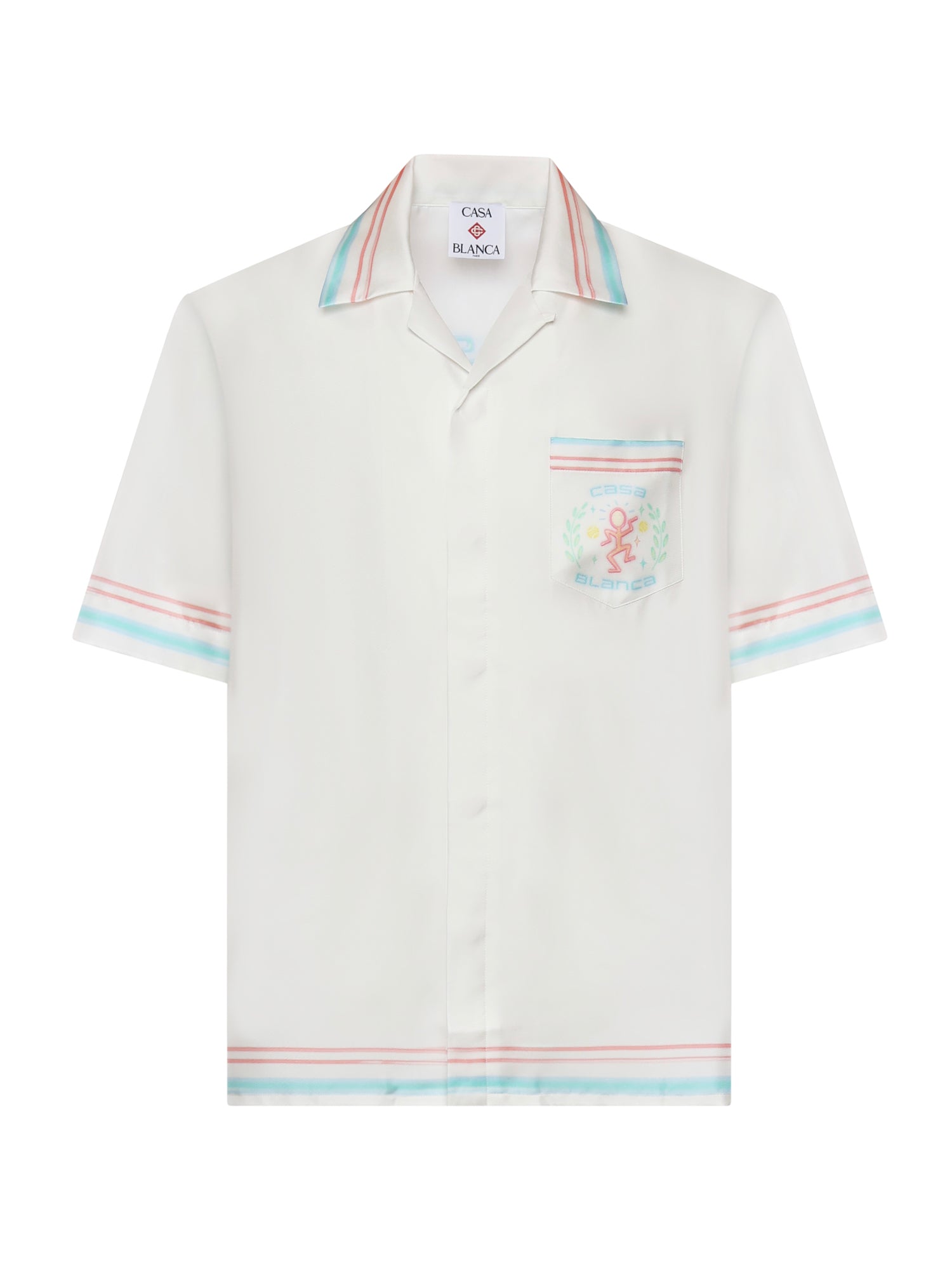 Casablanca Shirts White Silk