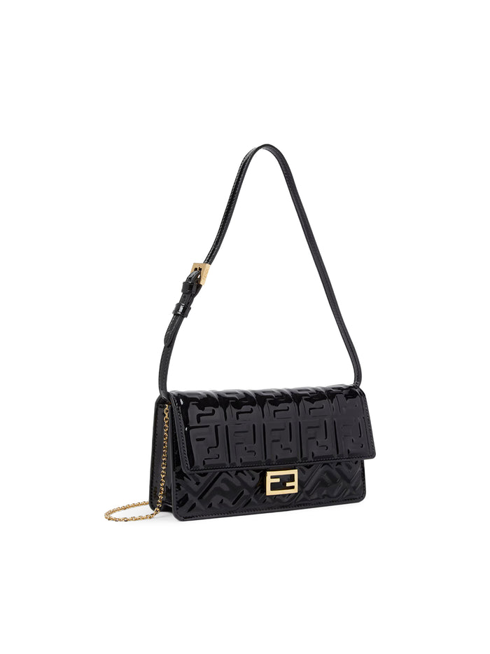 Fendi Wallets Black Patent Leather