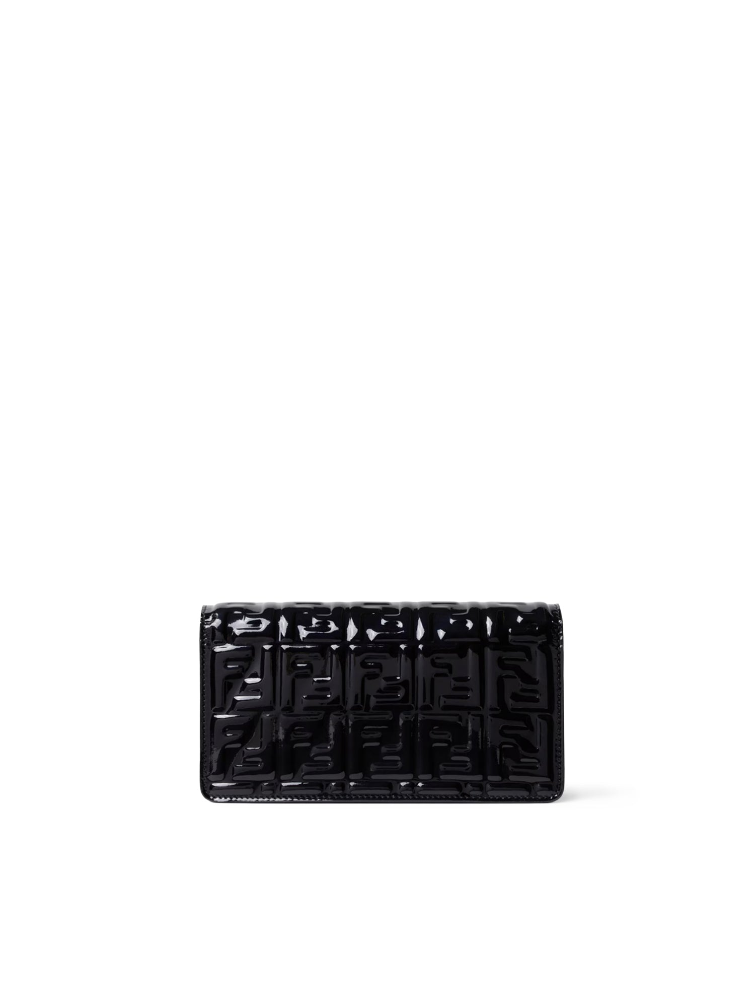 Fendi Wallets Black Patent Leather
