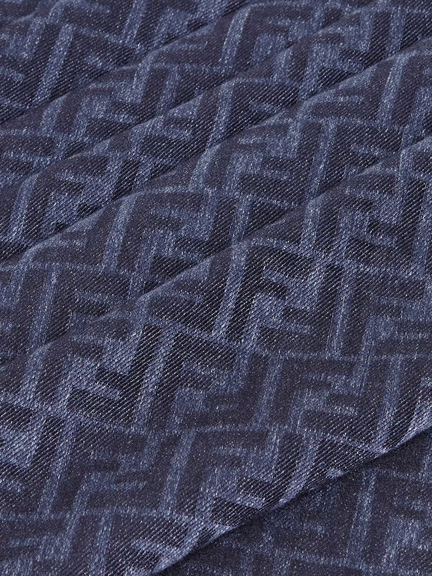 Fendi Scarfs Blue Cotton