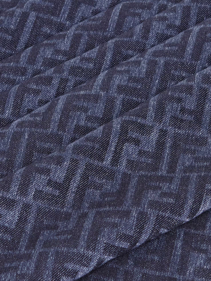 Fendi Scarfs Blue Cotton