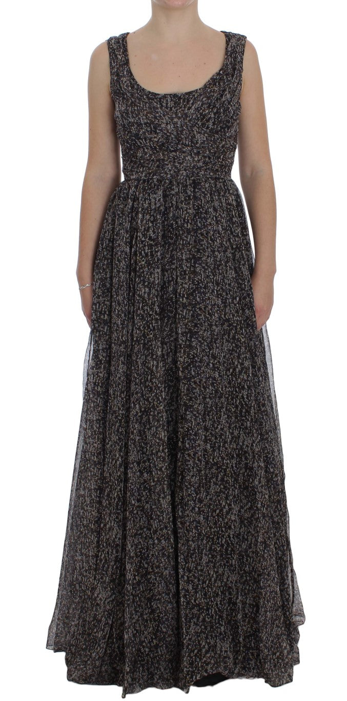 Dolce & Gabbana 100% Silk dress in black