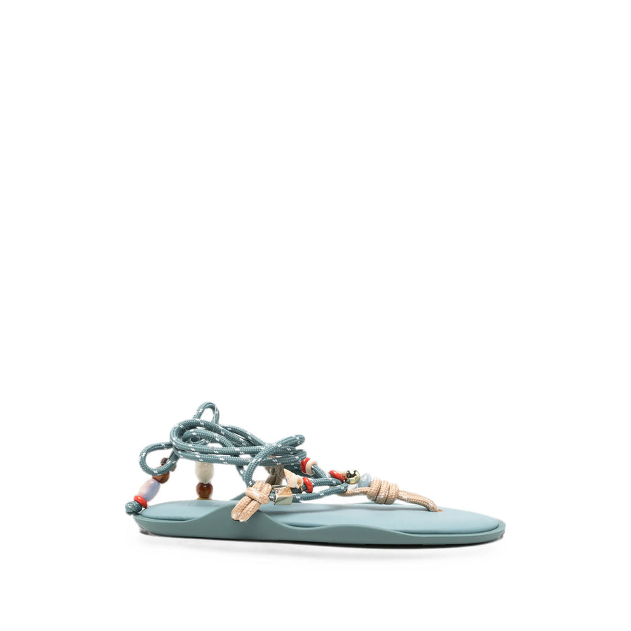 Shoes Flo Twin With Beads Blue