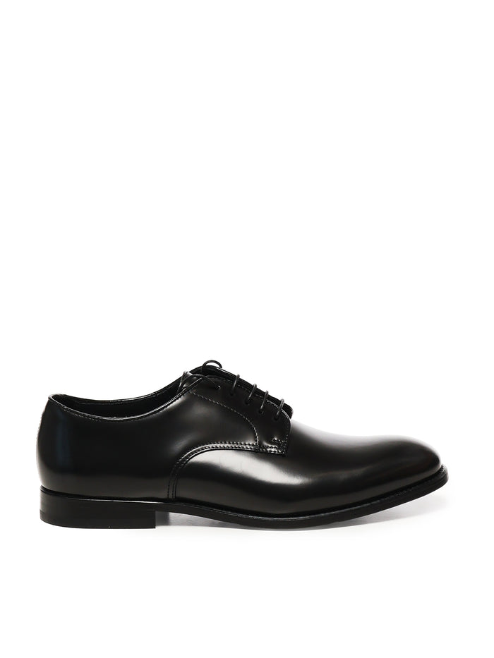 Doucals Flat shoes Black Calfskin
