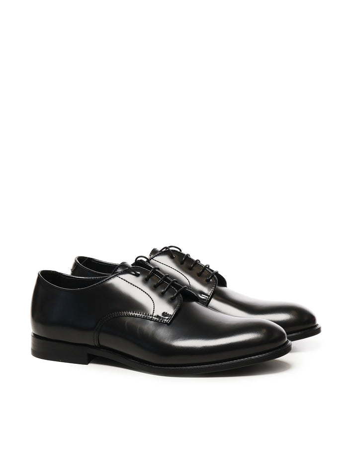 Doucals Flat shoes Black Calfskin