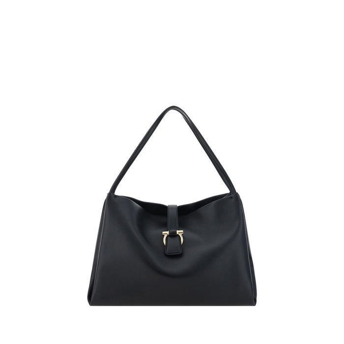 Black Calf Leather Bos Taurus Handbag Bag