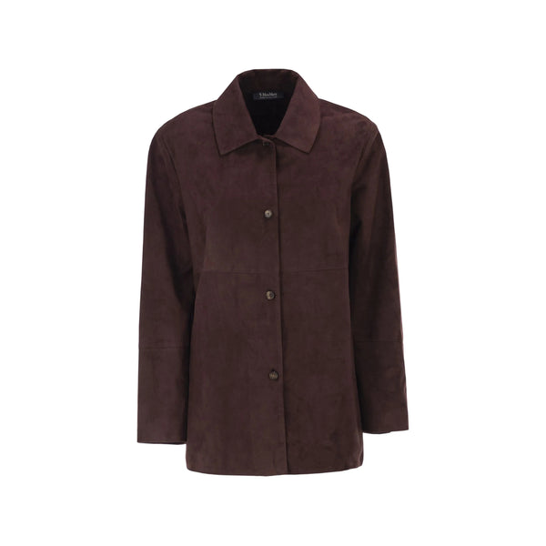 Lambskin Coat Bordeaux Red Lining: Silk; Outer: Jacket