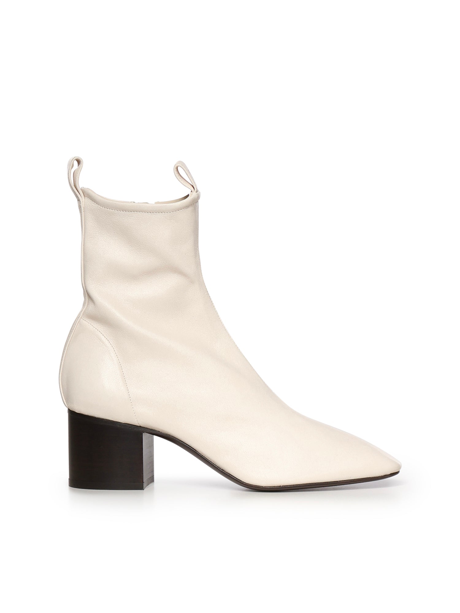 Céline Boots White Lambskin