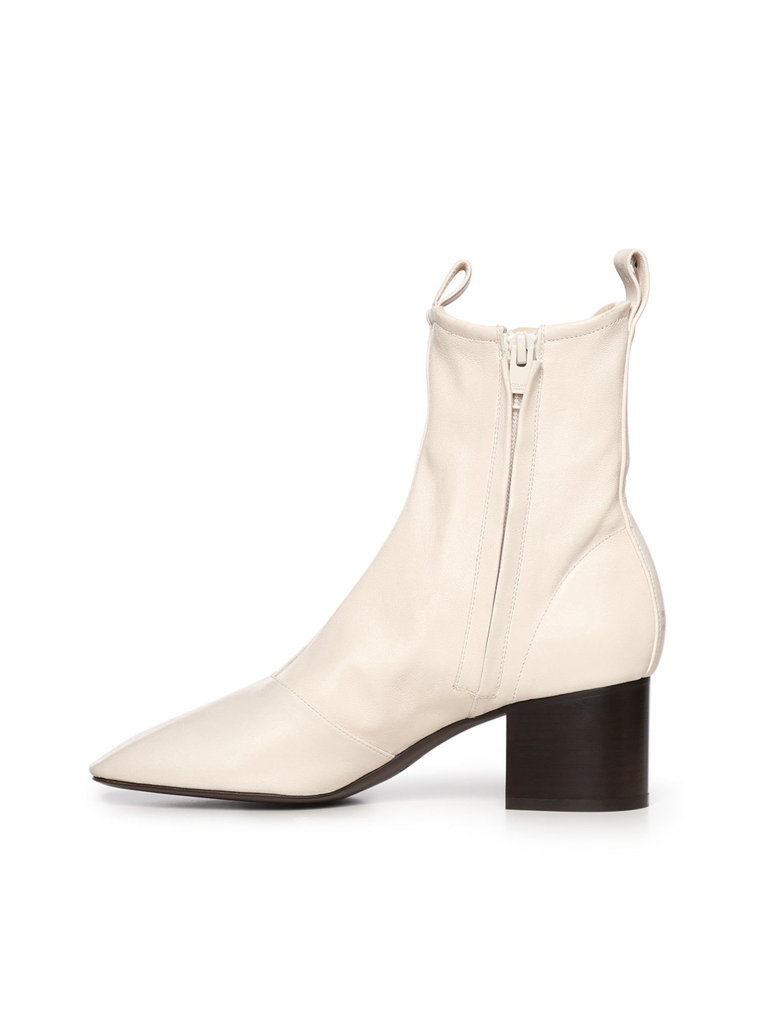 Céline Boots White Lambskin