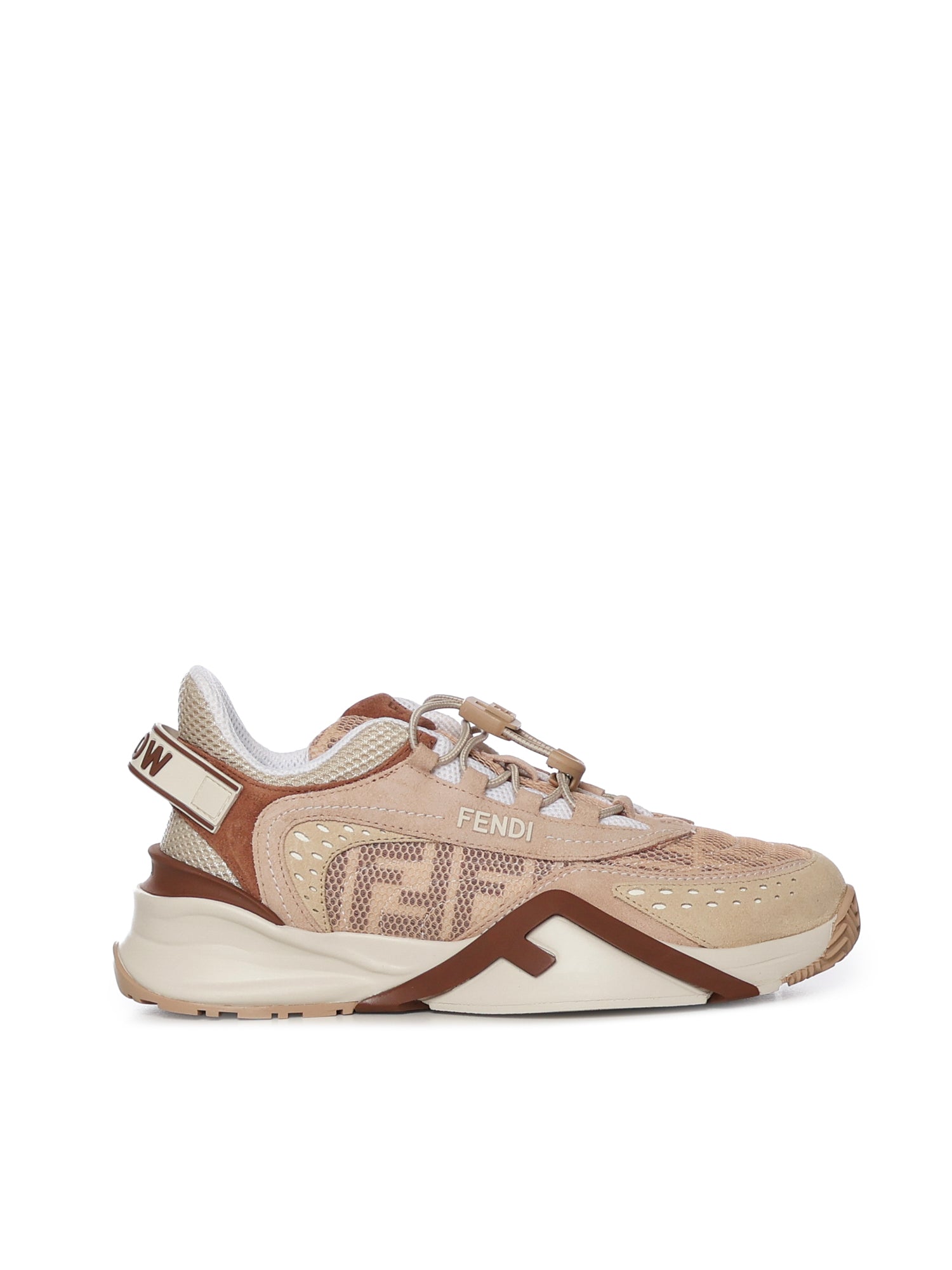 Fendi Sneakers Pink Polyamide