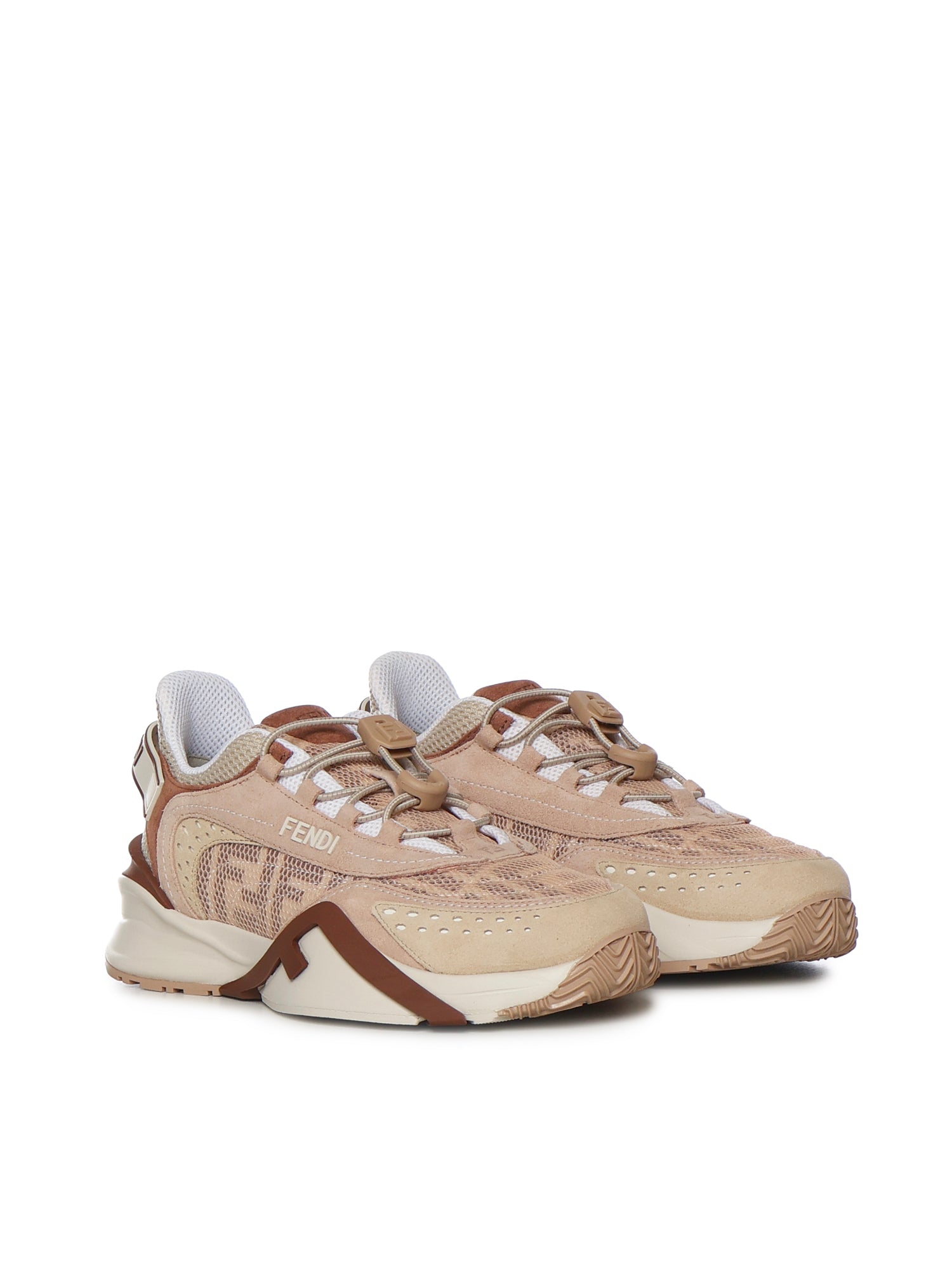 Fendi Sneakers Pink Polyamide